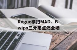 AYX官方直播-Rogue横扫MAD，Bwipo三分雨点燃全场的简单介绍