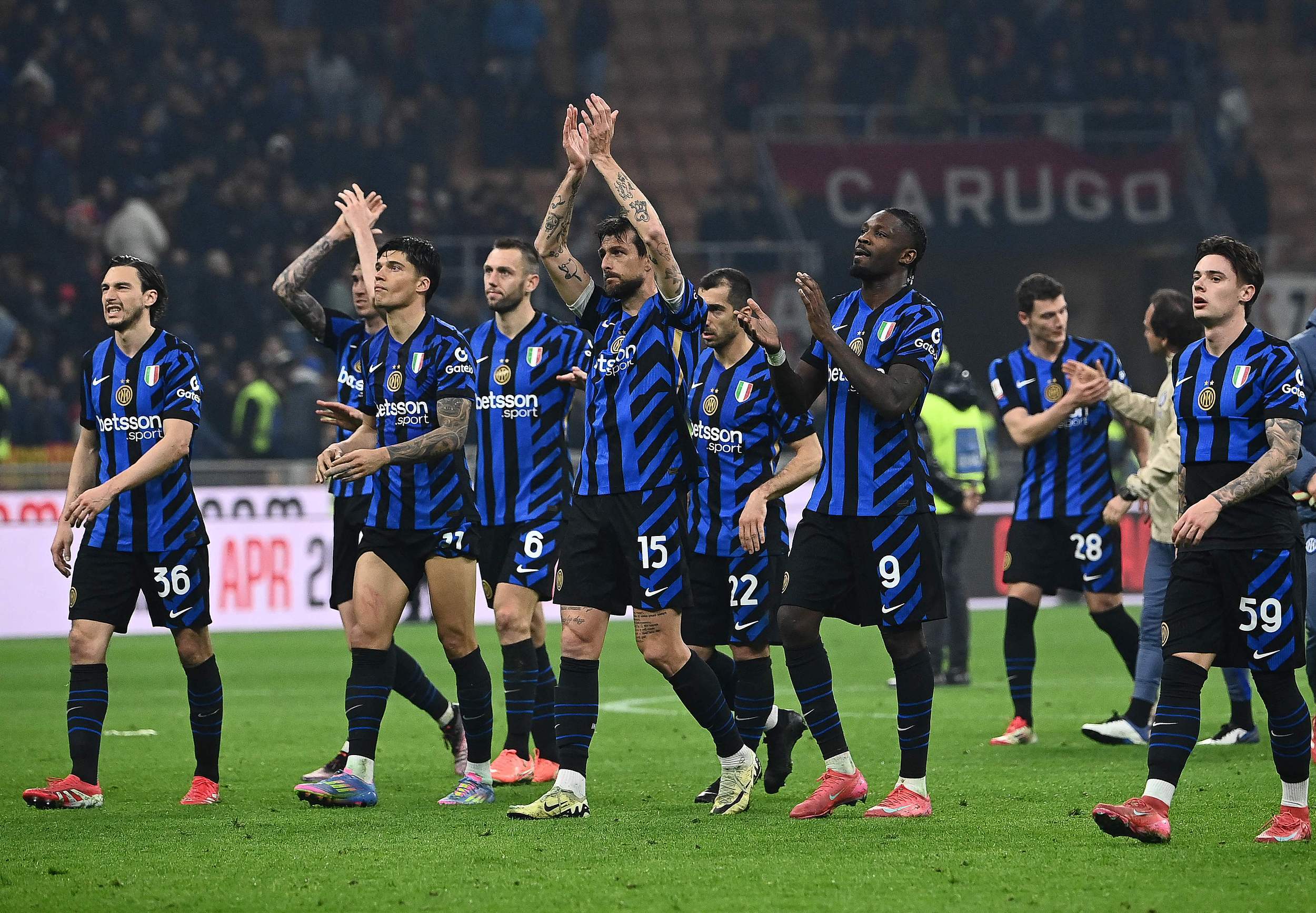 国际米兰主场胜热那亚，豪取三分