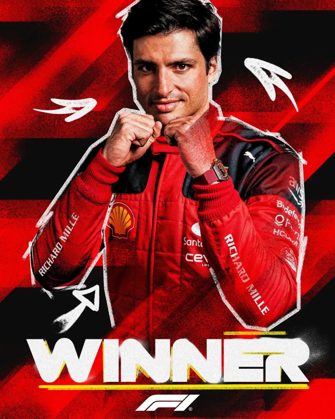 红牛二队轻取索伯车队，塞恩斯统治全场的简单介绍