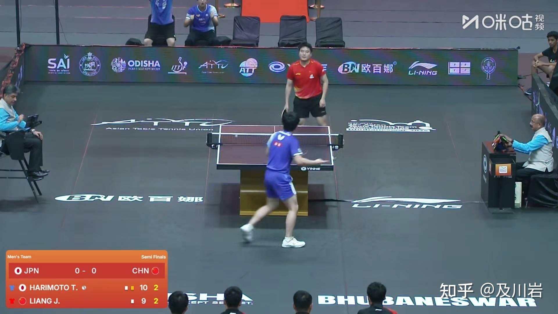 日本乒乓球队逆转中国乒乓球队，许昕关键制胜